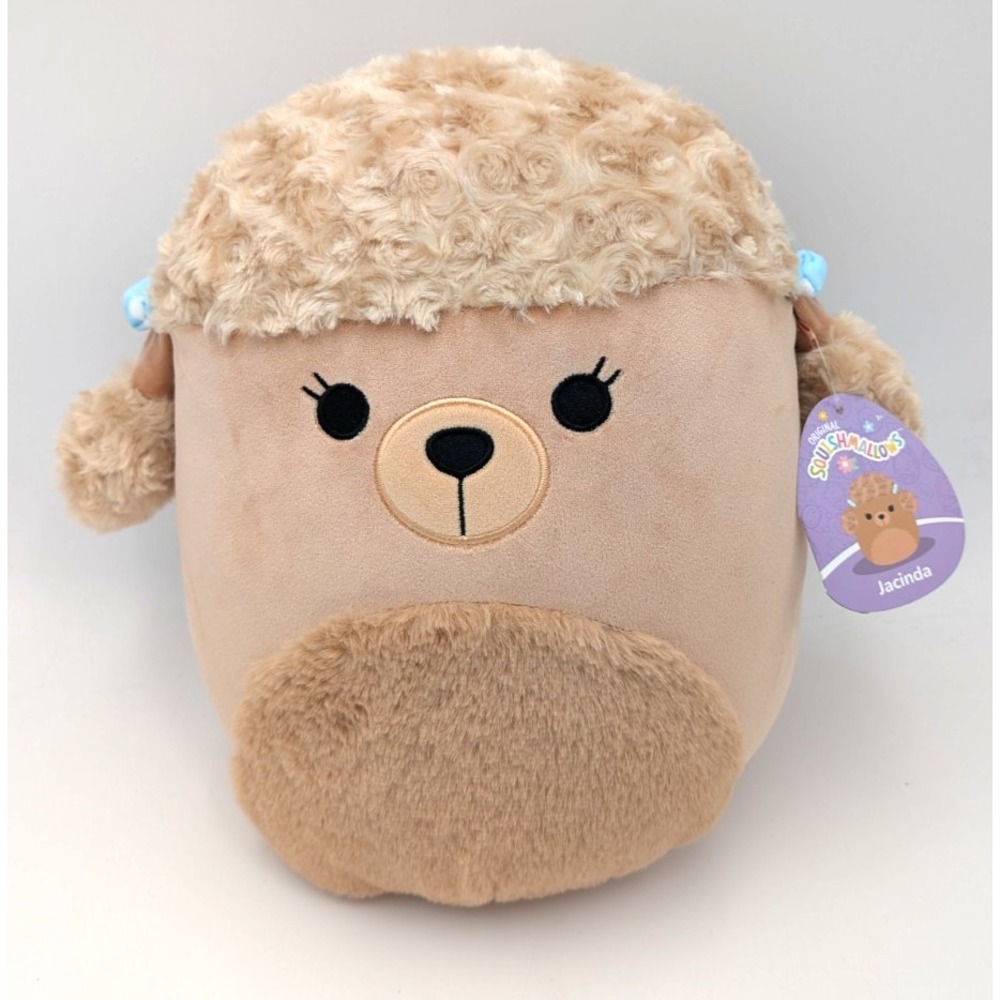 Squishmallow 'Jacinda The Poodle' Puppy ~ 13" Plush Toy ~ NEW with tags
